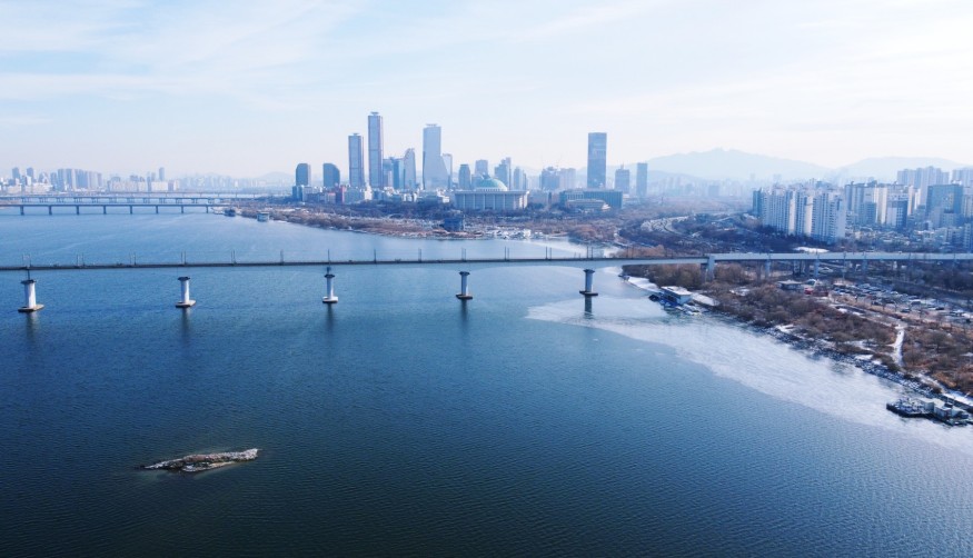 Han River Park in Seoul